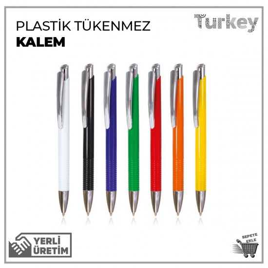 Plastik Tükenmez Kalem